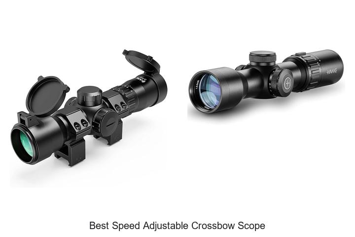 best speed adjustable crossbow scope