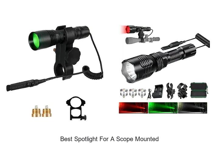 best spotlight for a scope mounted