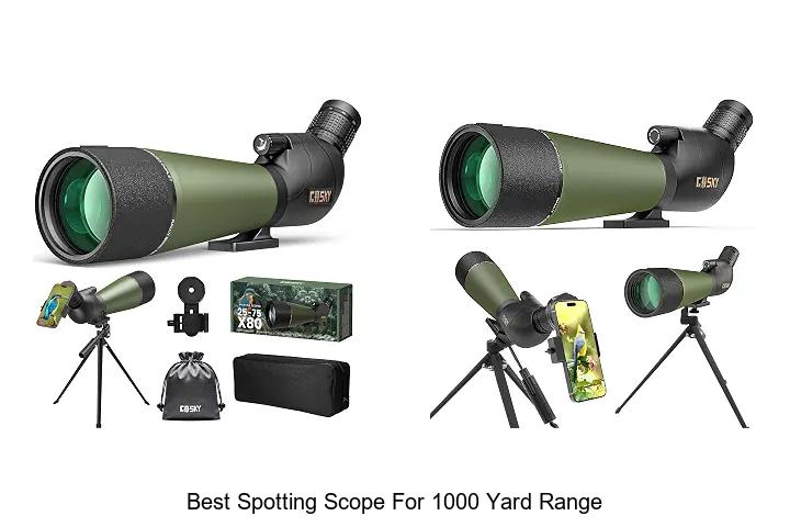 best spotting scope for 1000 yard range
