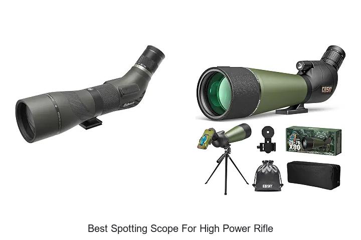 best spotting scope for high power rifle