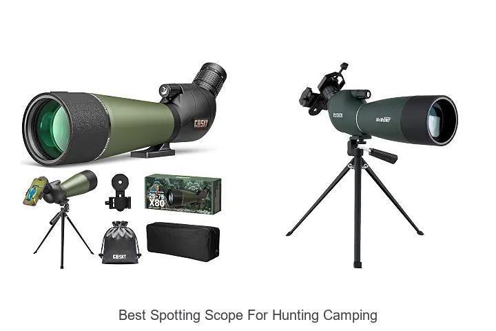best spotting scope for hunting camping