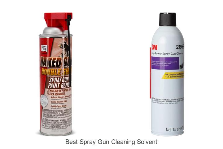 best spray gun cleaning solvent