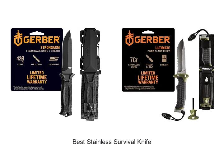 best stainless survival knife