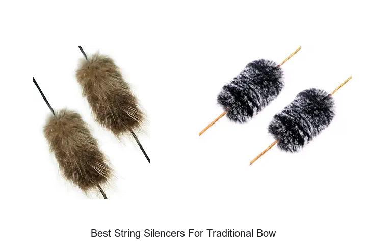 best string silencers for traditional bow