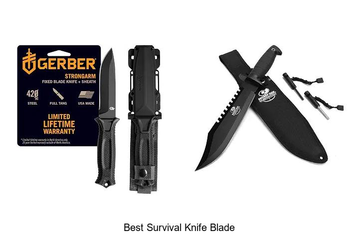 best survival knife blade