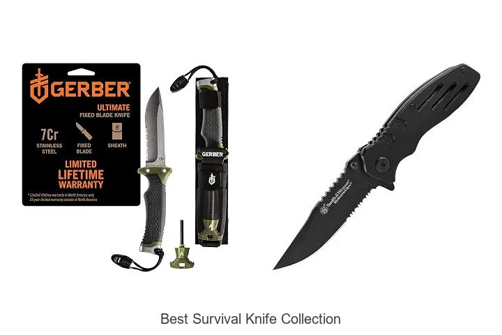 best survival knife collection