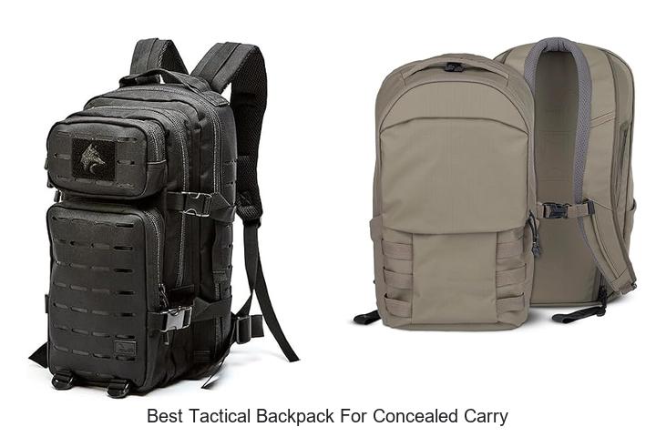 best tactical backpack for concealed carry
