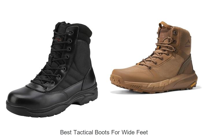 best tactical boots for wide feet