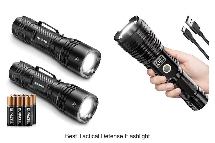 best tactical defense flashlight