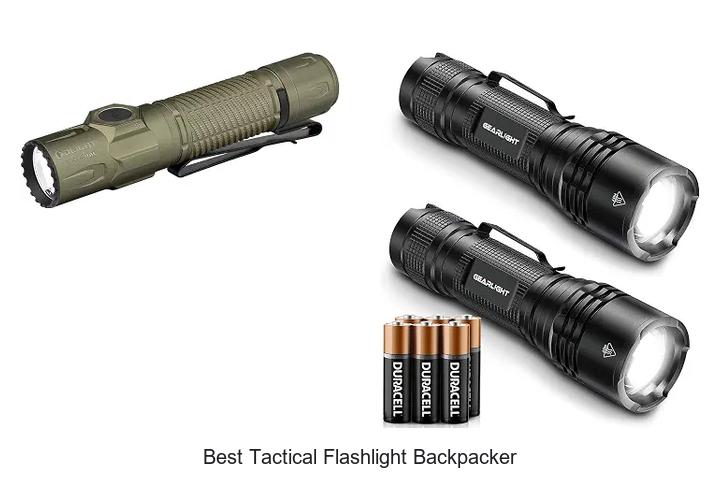 best tactical flashlight backpacker