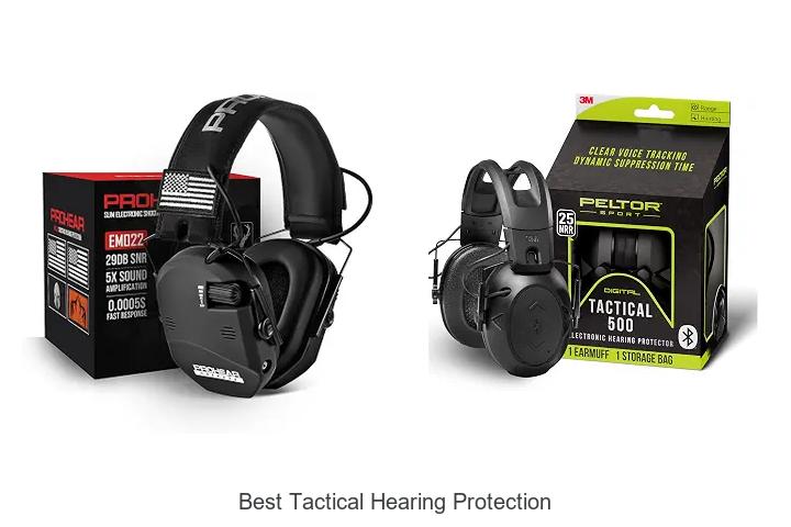 best tactical hearing protection