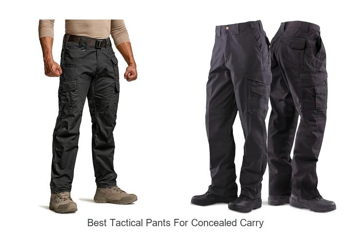 best tactical pants for concealed carry