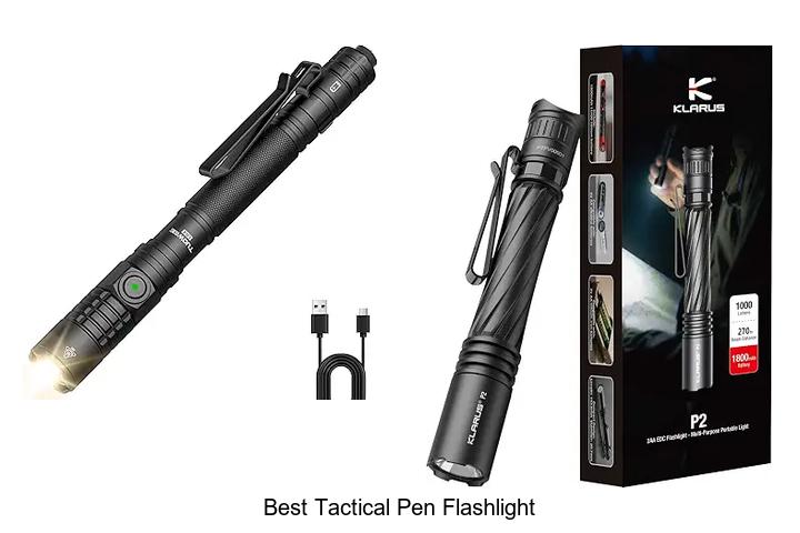 best tactical pen flashlight
