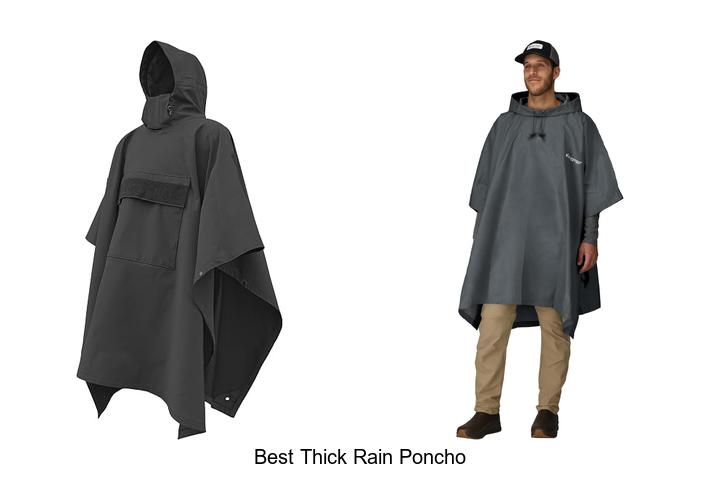 best thick rain poncho