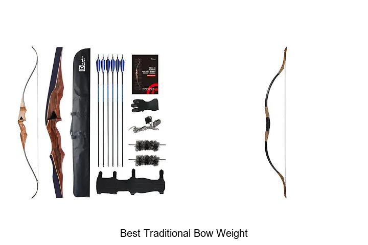 best traditional bow weight