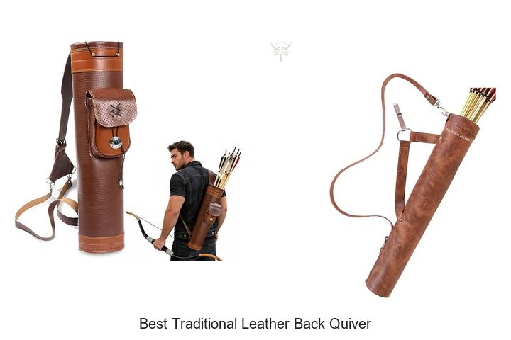 best traditional leather back quiver