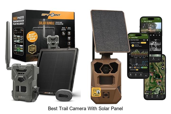 best trail camera with solar panel