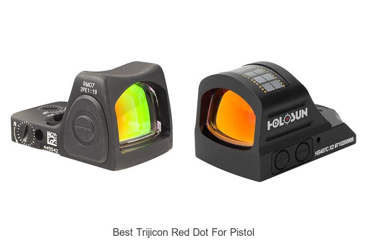 best trijicon red dot for pistol
