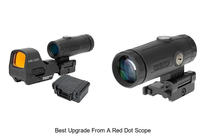 best upgrade from a red dot scope