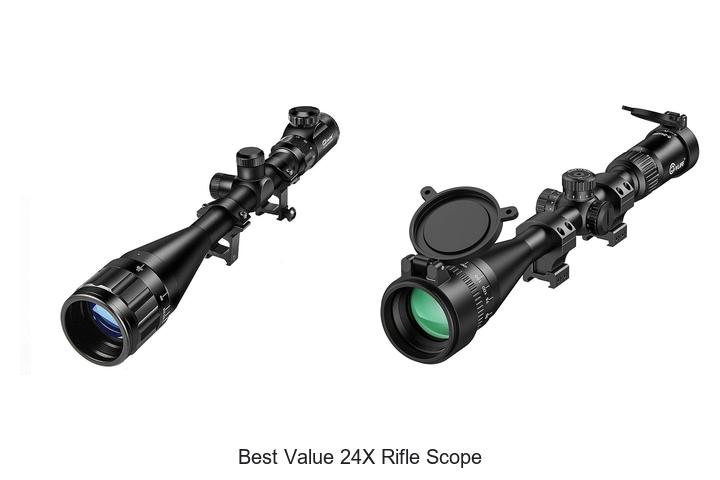 best value 24x rifle scope