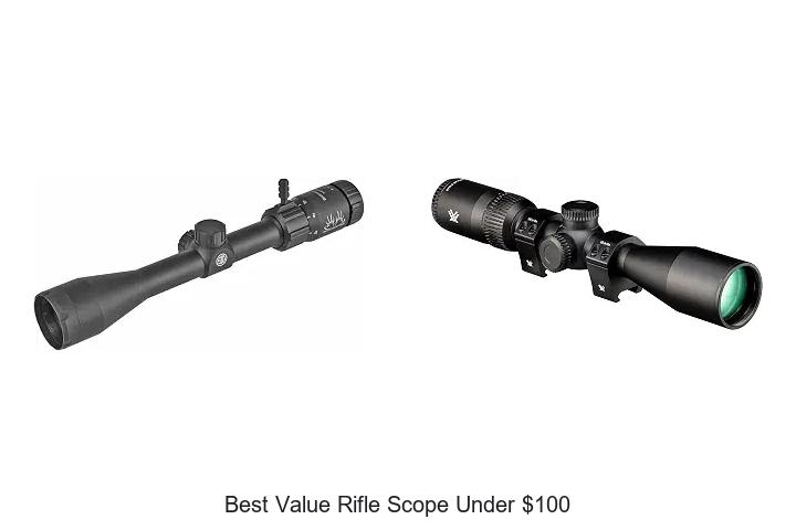 best value rifle scope under $100
