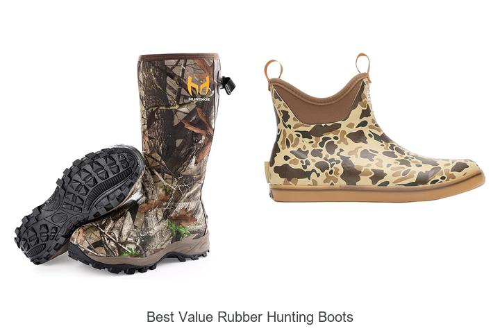 best value rubber hunting boots