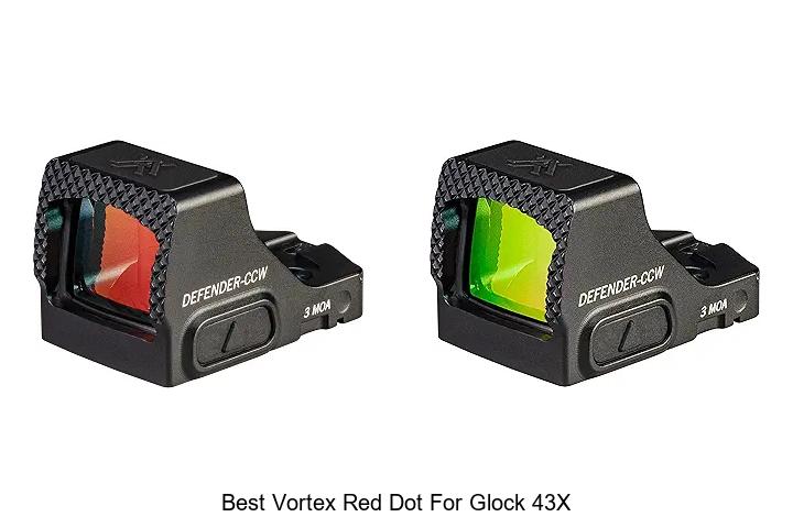 best vortex red dot for glock 43x