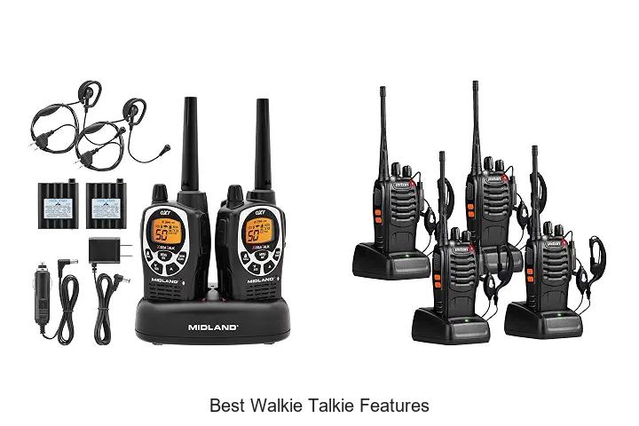 best walkie talkie features