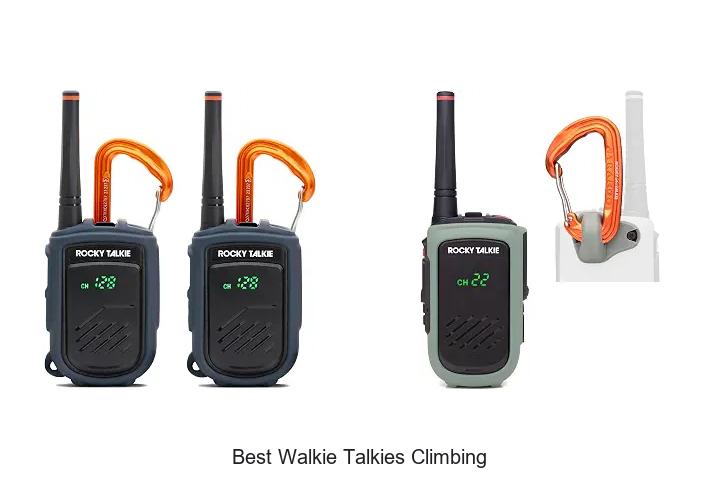best walkie talkies climbing