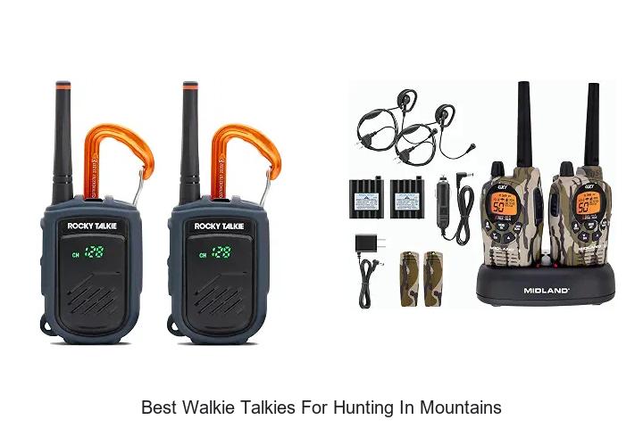 best walkie talkies for hunting in mountains