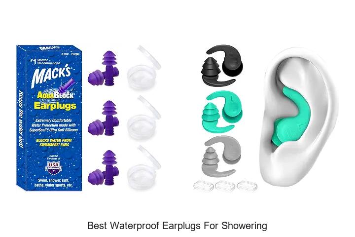 best waterproof earplugs for showering