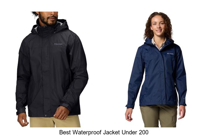 best waterproof jacket under 200