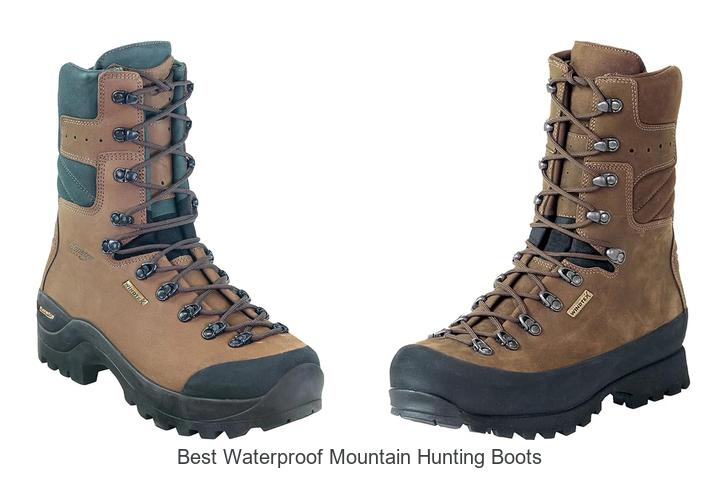 best waterproof mountain hunting boots