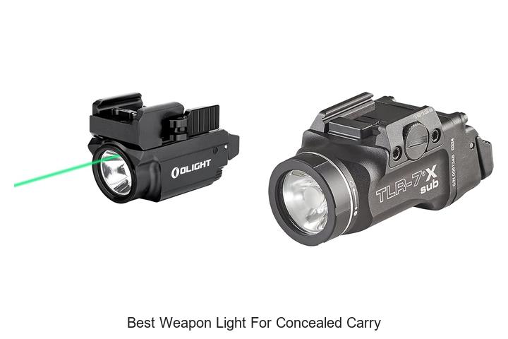 best weapon light for concealed carry