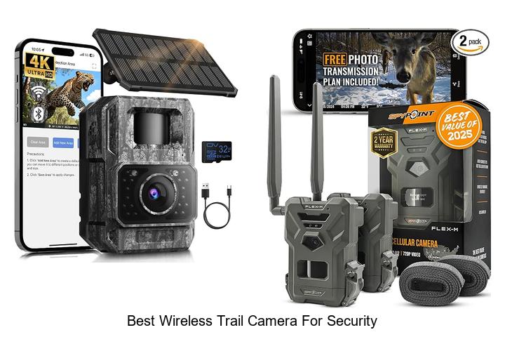 best wireless trail camera for security