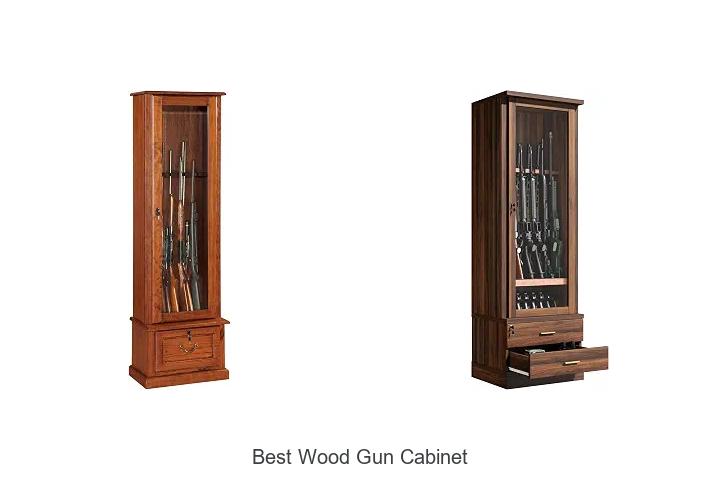 best wood gun cabinet