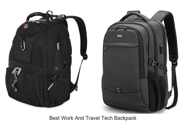 best work and travel tech backpack