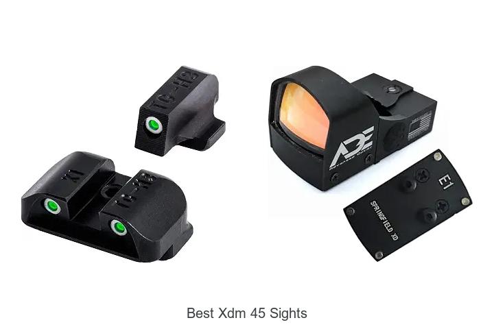 best xdm 45 sights